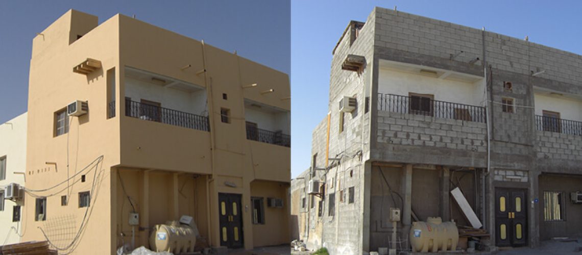 ترميم مباني الشرقية